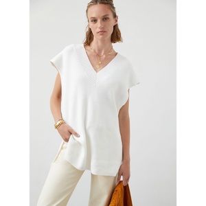 Anthropologie Classic V-Neck Vest
